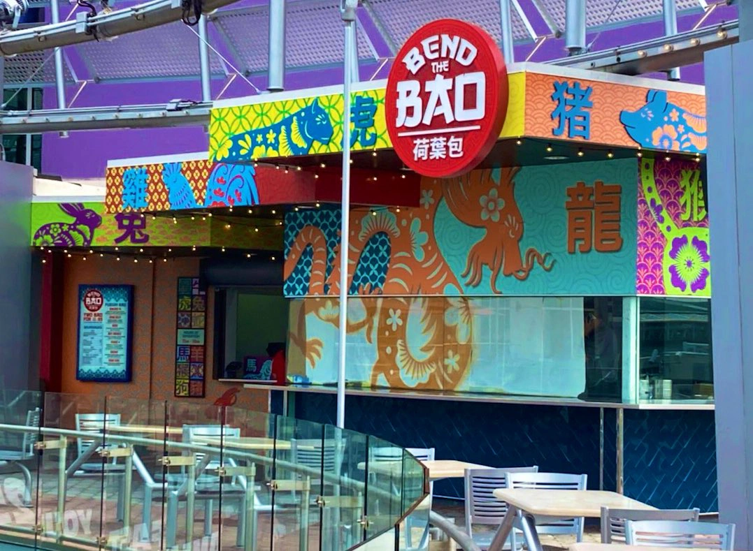Bend the Bao restaurant design