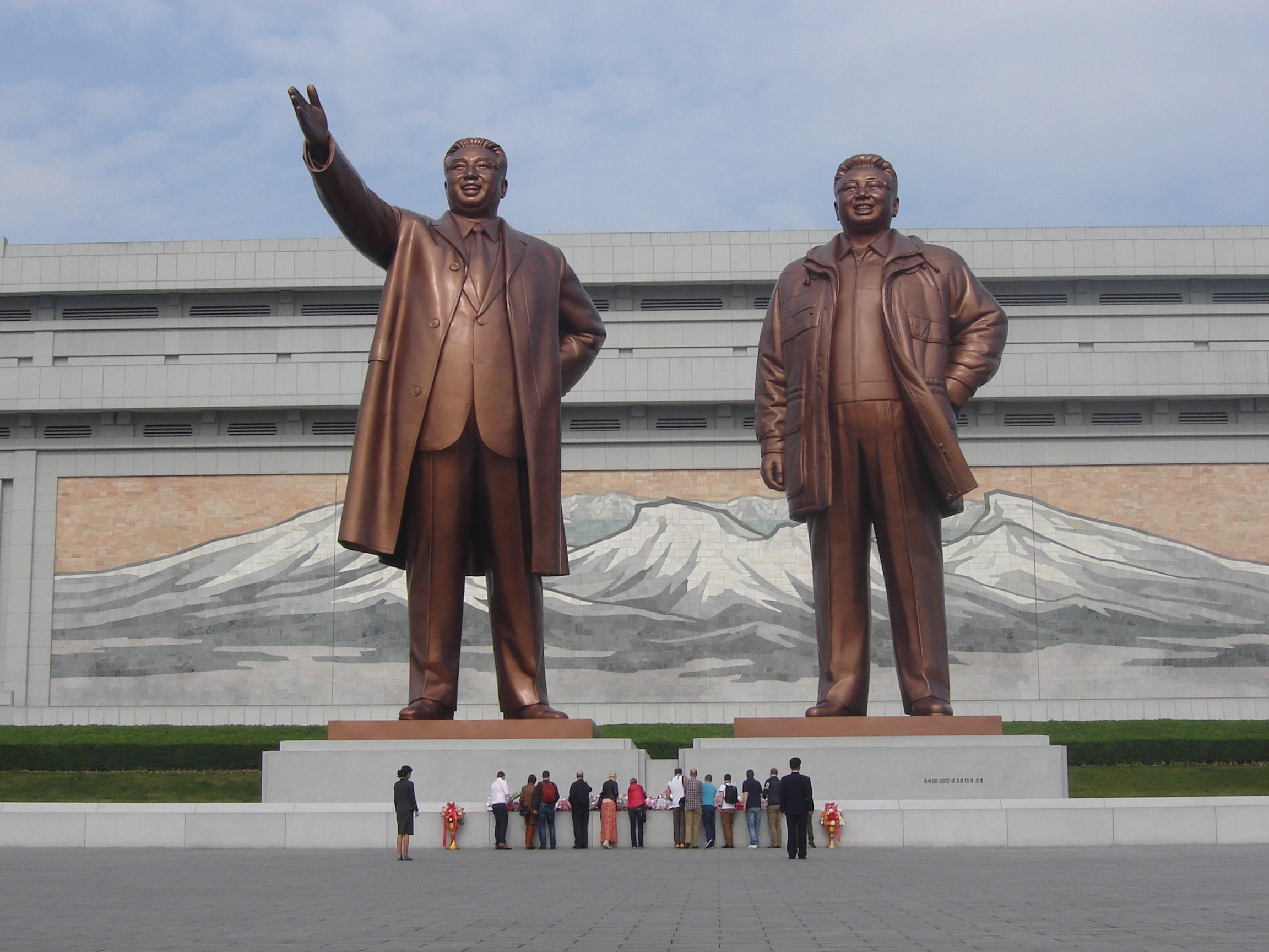 Mansu Hill Grand Monument in North Korea