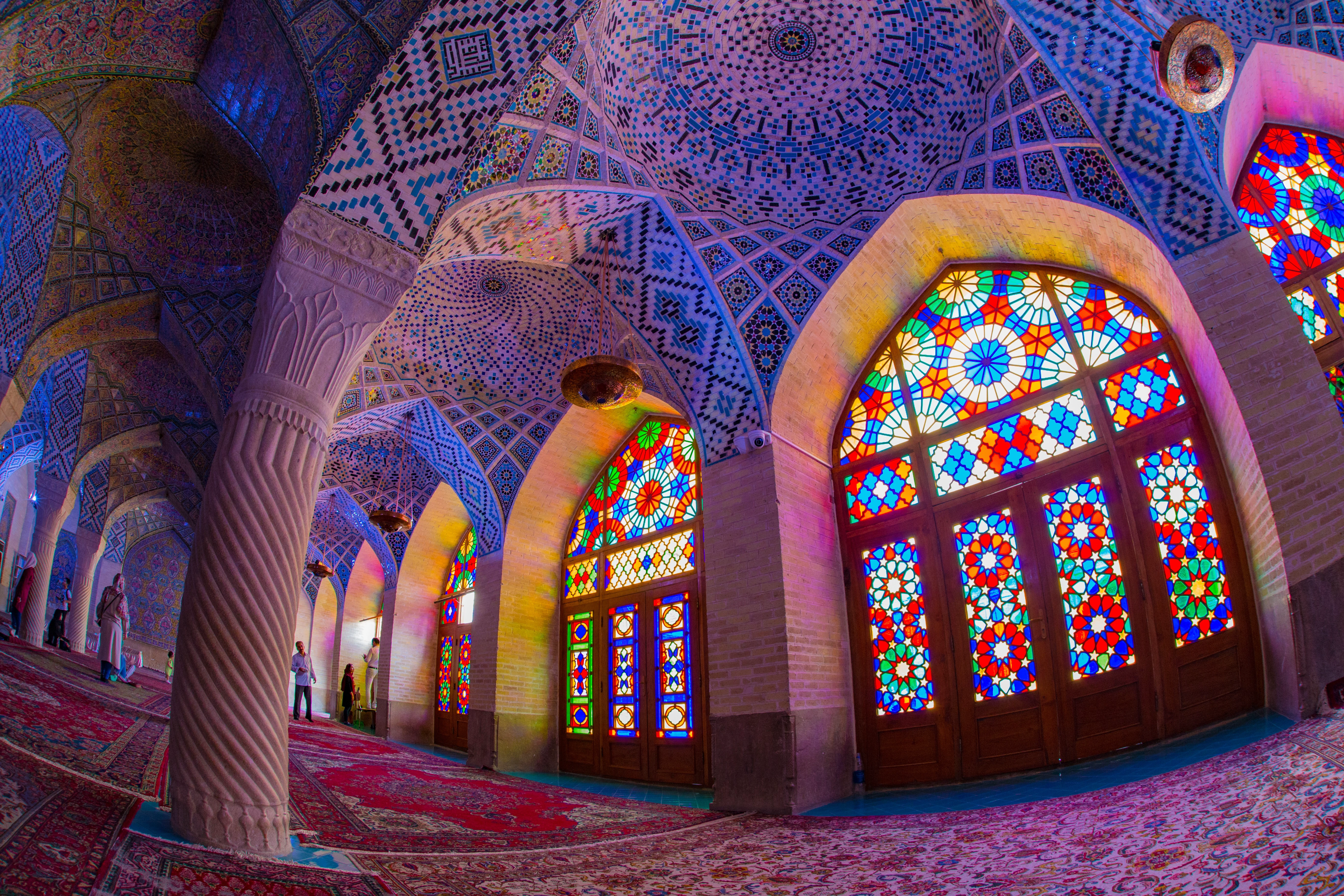 Nasir al-Mulk Mosque in Iran
