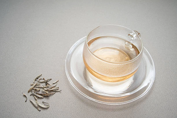Cup of Silver Needle white tea 